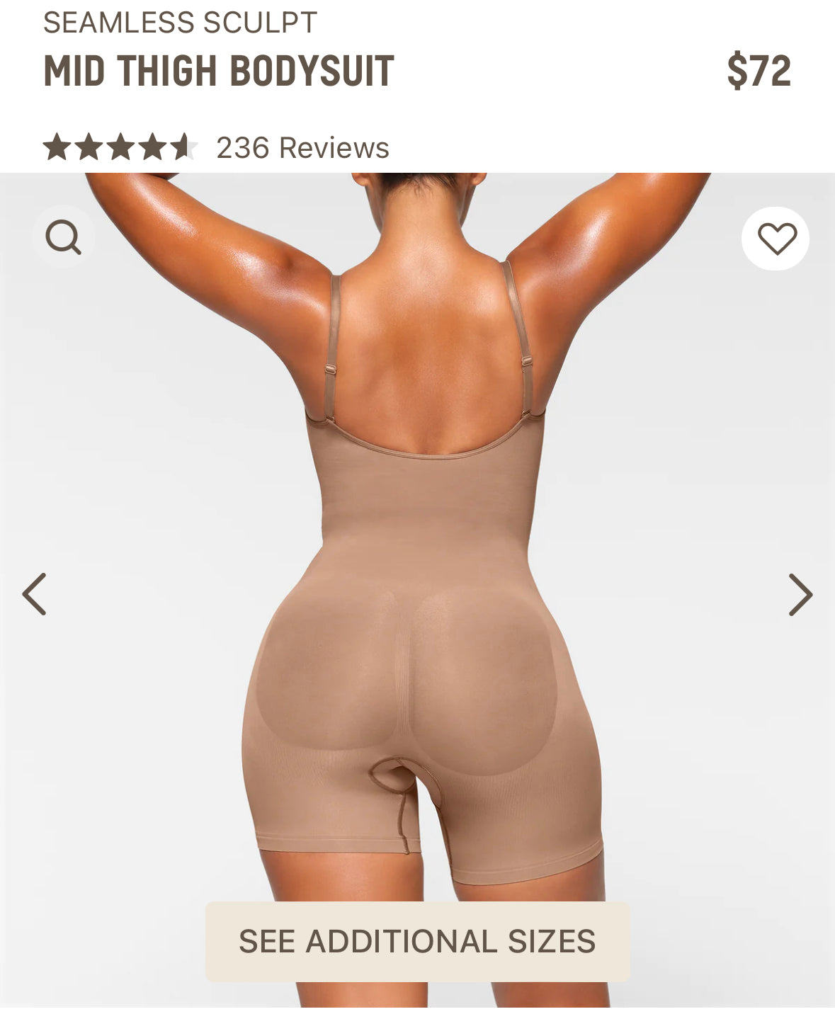 SKIMS REVIEW + HOW TO STYLE: SEAMLESS SCULPTING MID THIGH BODY SUIT 
