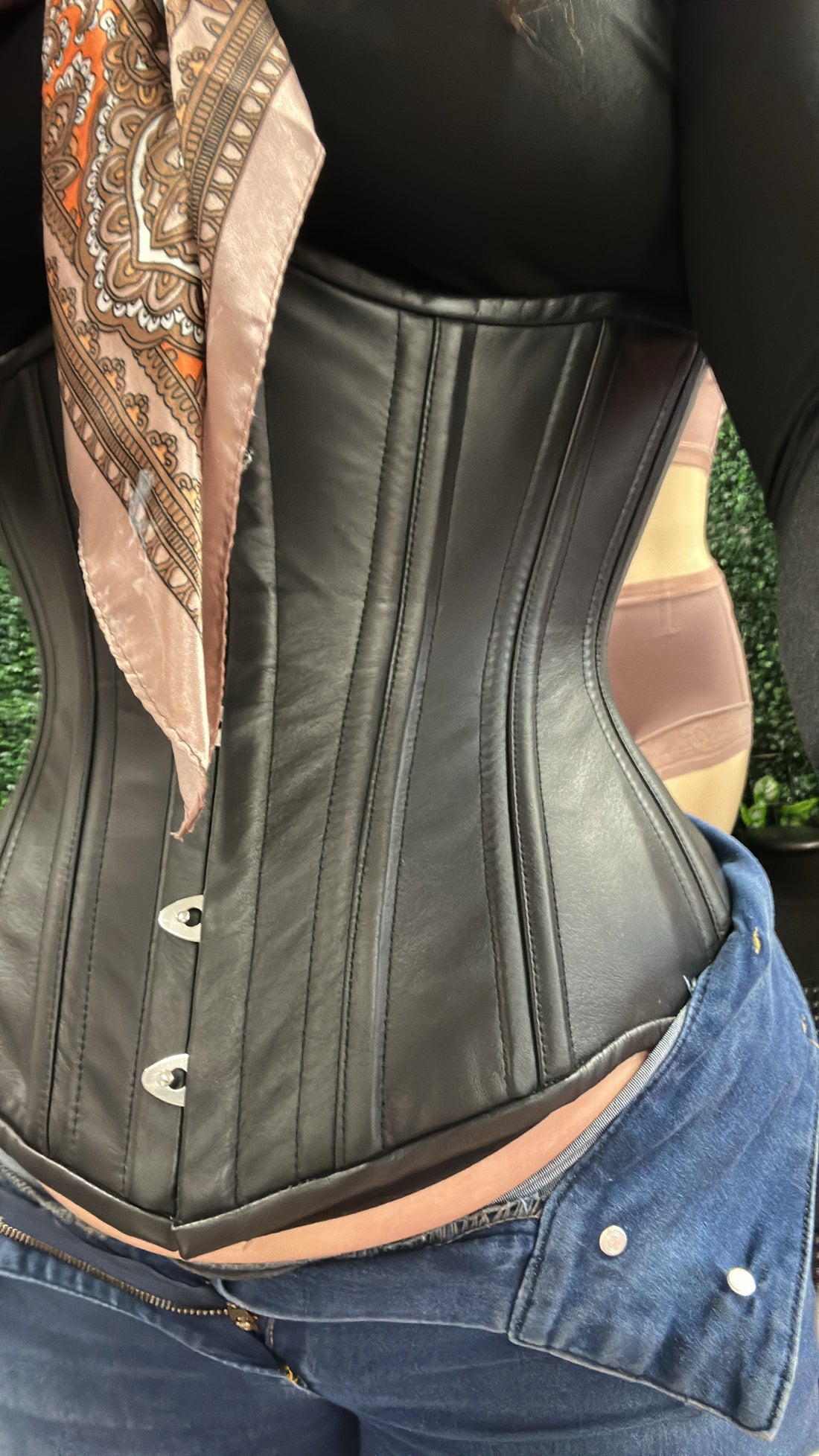 Leather Corset Silho Shapewear